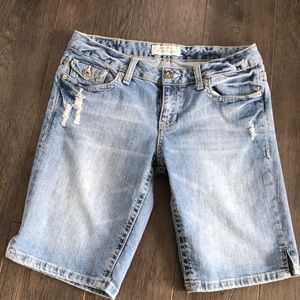 3/$25 Aeropostale jean shorts